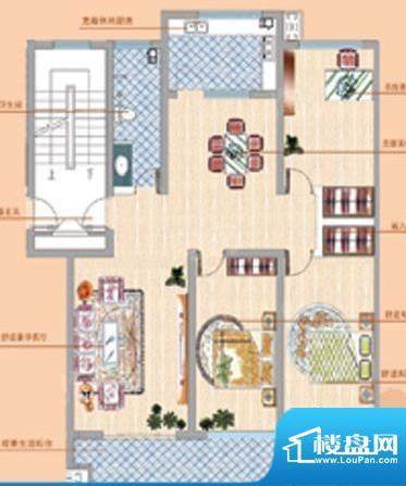 凤鸣郡户型06 3室2厅面积:0.00平米