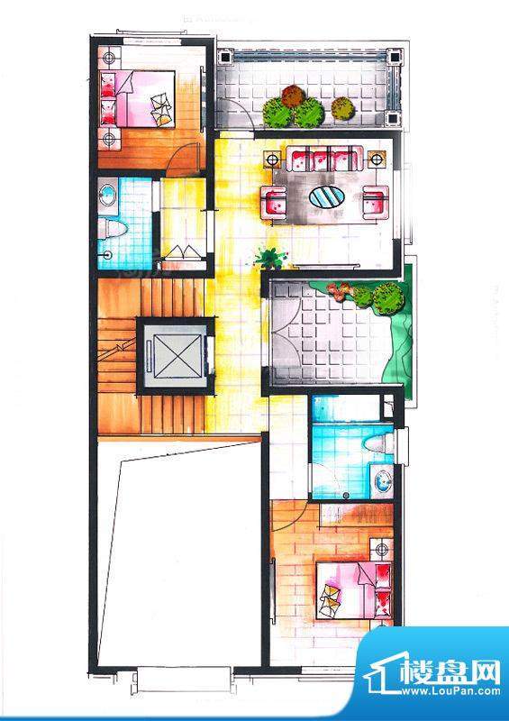 中建蔷薇溪谷南联山面积:300.00平米