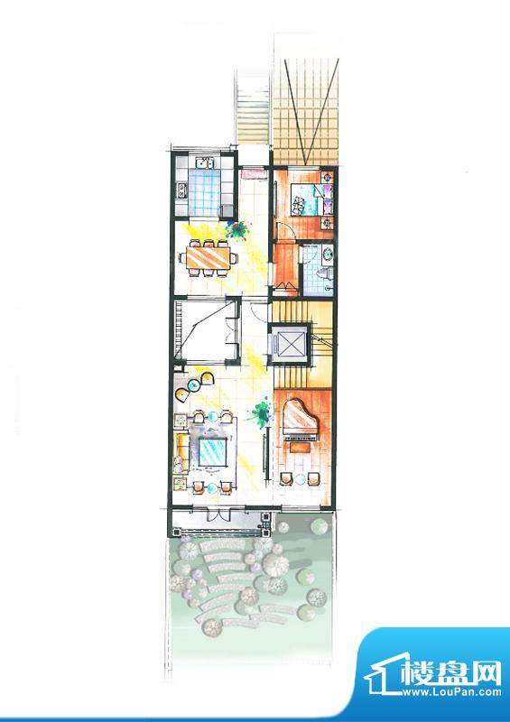 中建蔷薇溪谷北联中面积:294.00平米