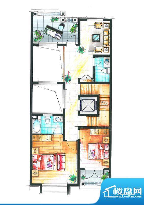 中建蔷薇溪谷北联中面积:294.00平米