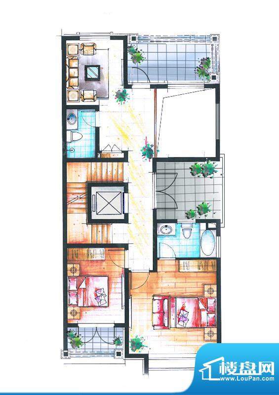 中建蔷薇溪谷北联山面积:290.00平米