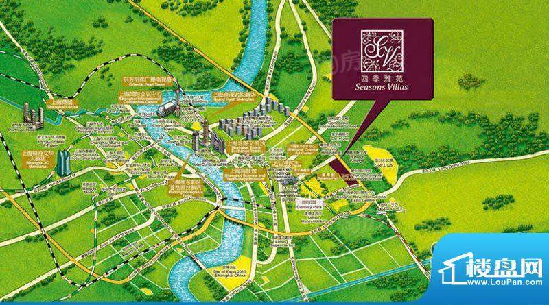 四季雅苑别墅配套图
