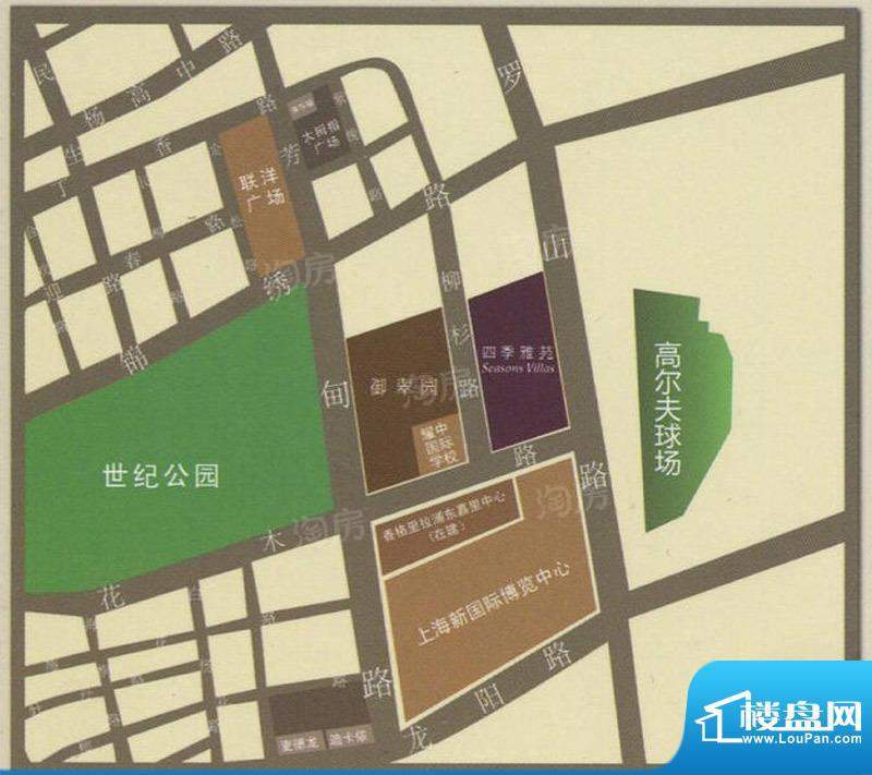 四季雅苑别墅配套图