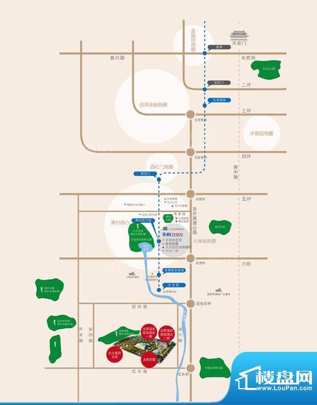龙熙·瓦德拉玛庄园配套图