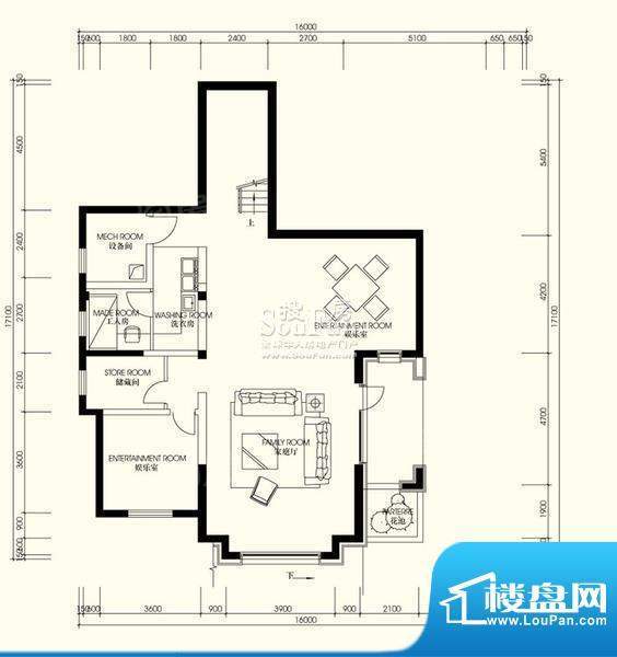 君山高尔夫别墅M22功能层