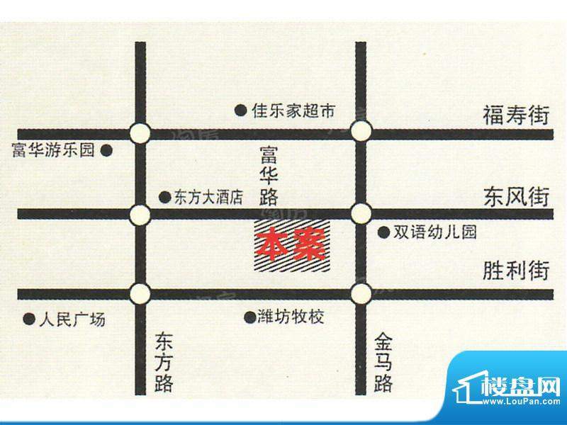 盛华园配套图