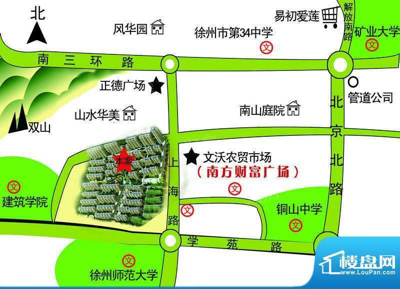 文泰康城配套图
