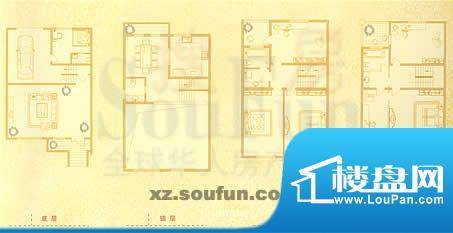 汉府雅园联排别墅 3室3厅2卫1厨