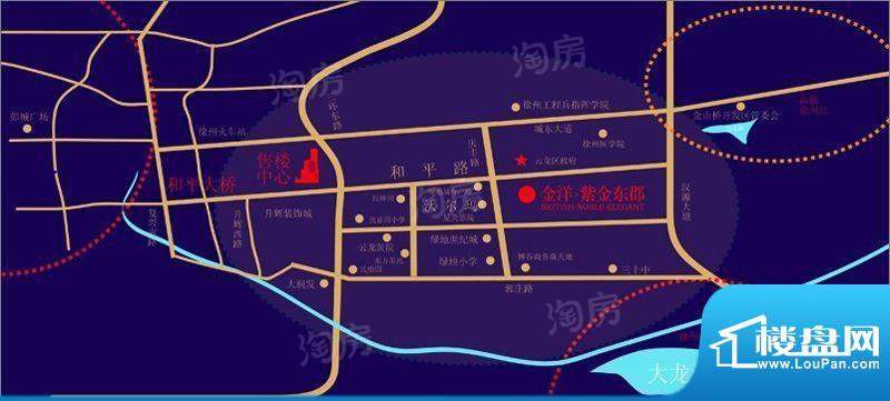 紫金东郡配套图