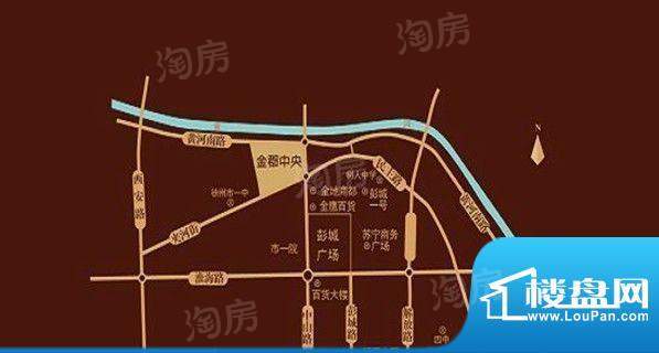 金郡中央配套图