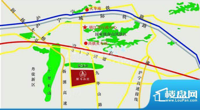 驸马山庄二期配套图