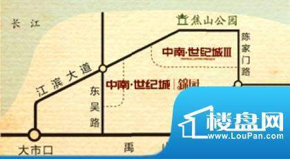 中南世纪城配套图