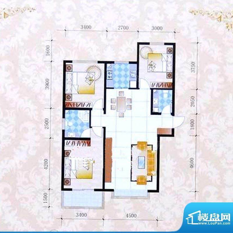 燕大星苑·红树湾C1面积:134.00m平米