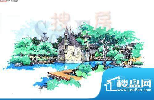 世茂香槟湖配套图