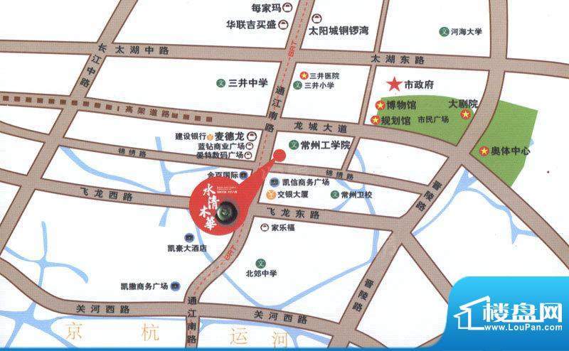 水清木华园配套图