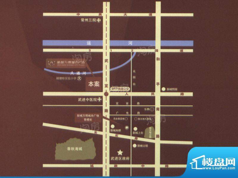 武进吾悦广场配套图