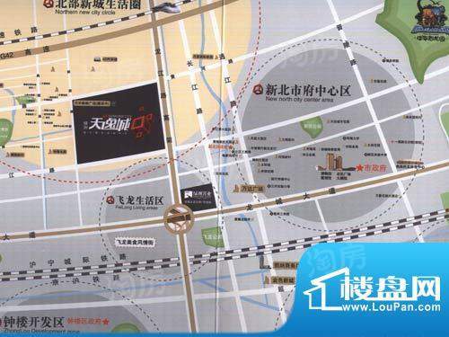绿洲天逸城配套图
