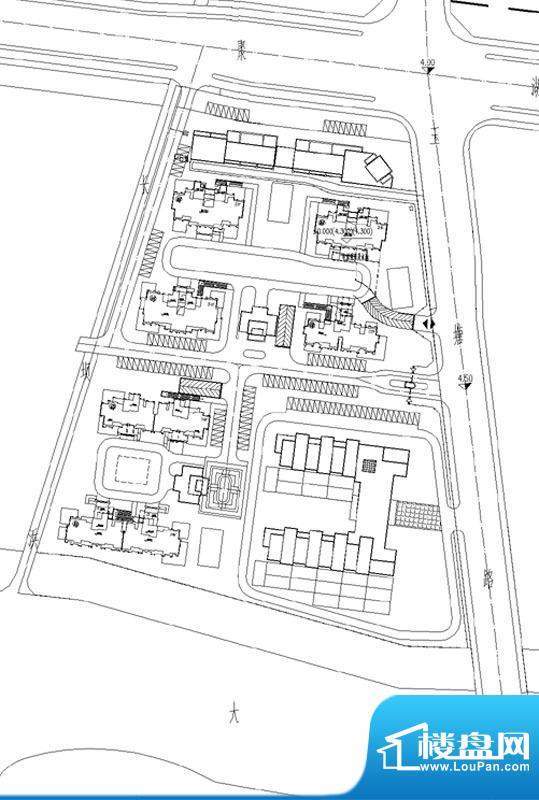 绿地白金汉宫配套图