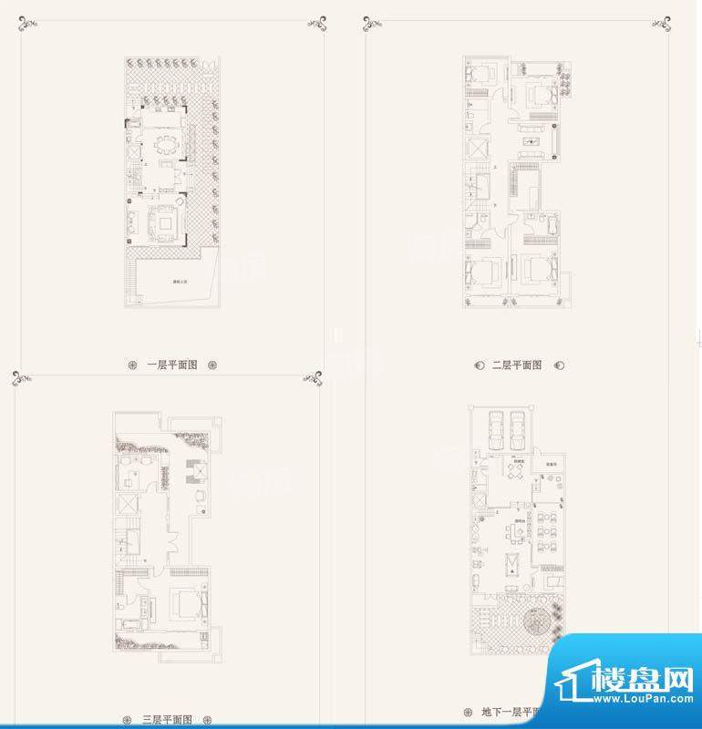 星河国际九仰户型图三拼C户型