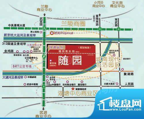 随园锦湖公寓配套图