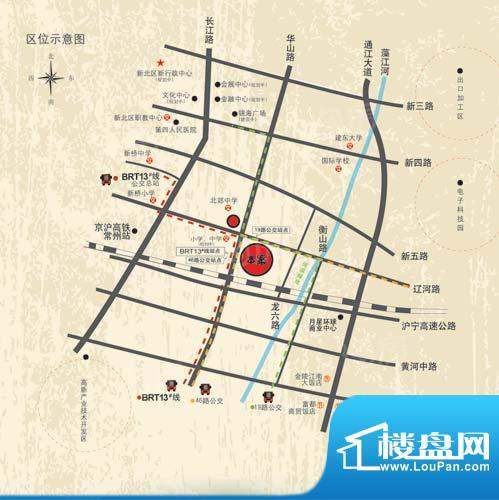凤凰名城配套图