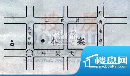 和平国际配套图