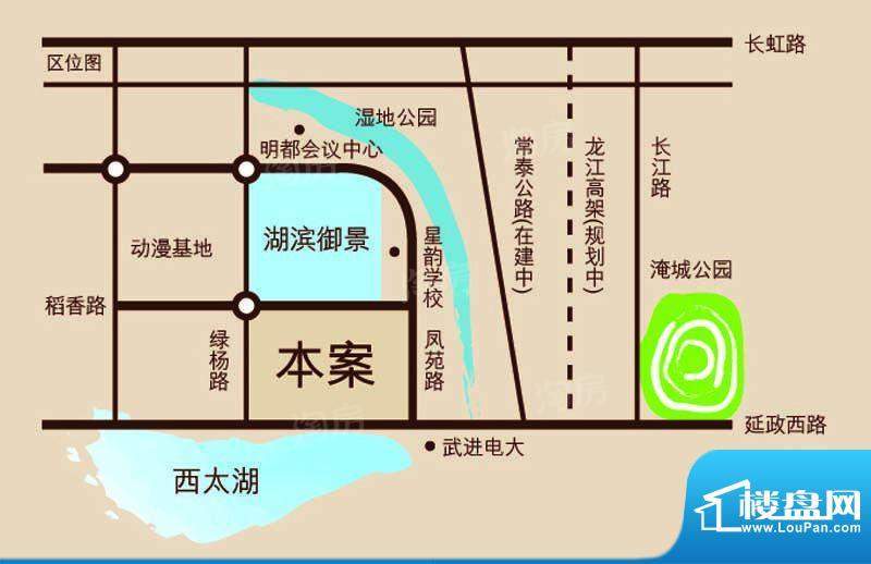 湖滨壹号配套图