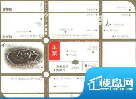 德禾豪景配套图