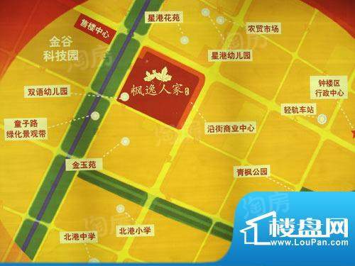 枫逸人家配套图