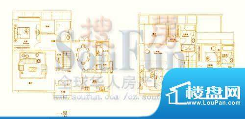 香树湾花园别墅户型图H1户型 5面积:201.00平米