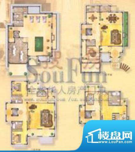 白金瀚宫别墅5室6厅0卫