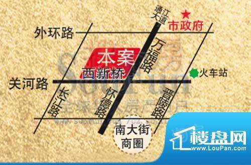 凯纳商务广场配套图
