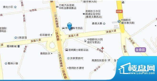 金泰国际三期名门配套图