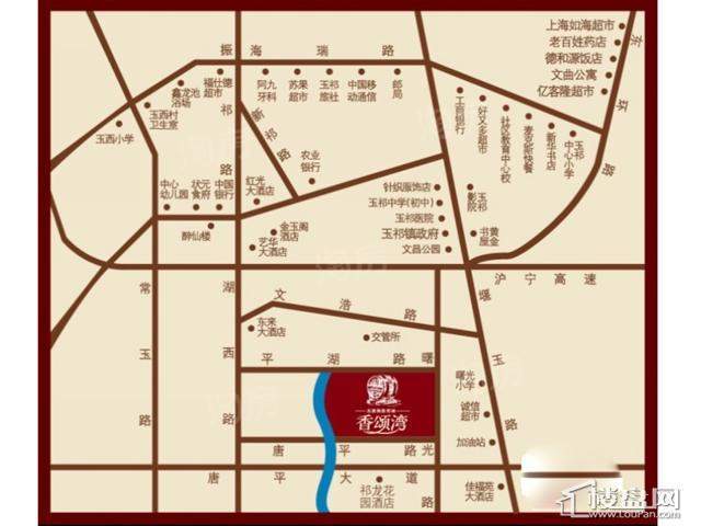 东渡海韵艺墅香颂湾配套图