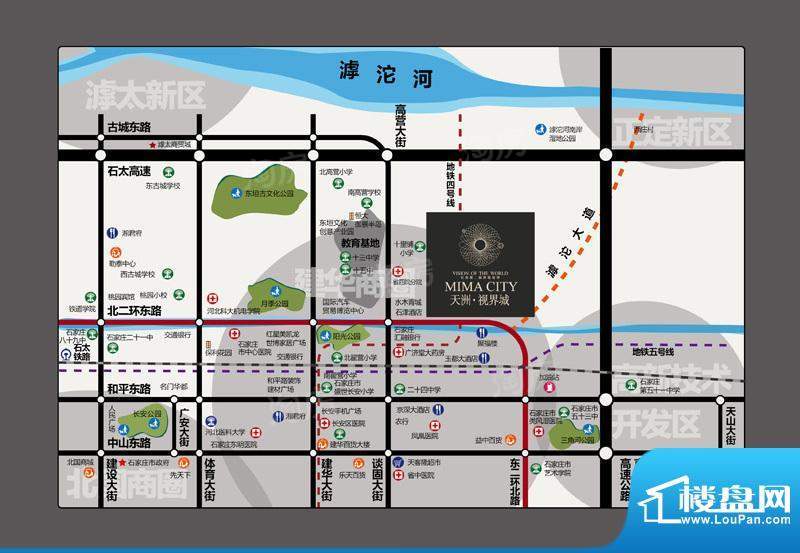 天洲视界城三期配套图