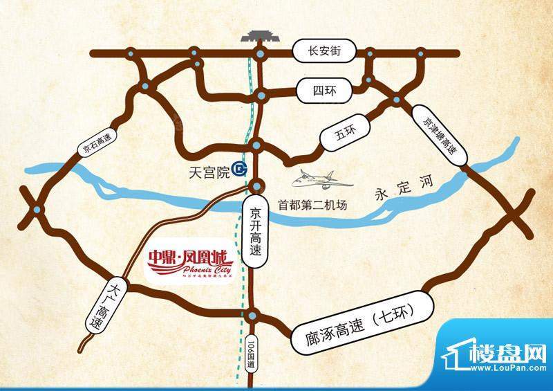 中鼎·凤凰城配套图