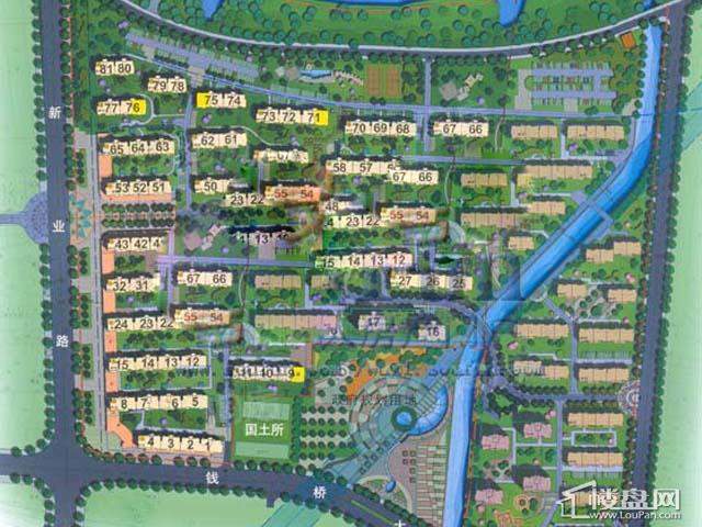 水岸花城配套图