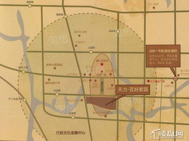 天力百好锦园配套图
