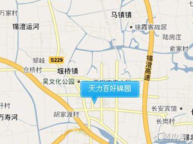 天力百好锦园配套图