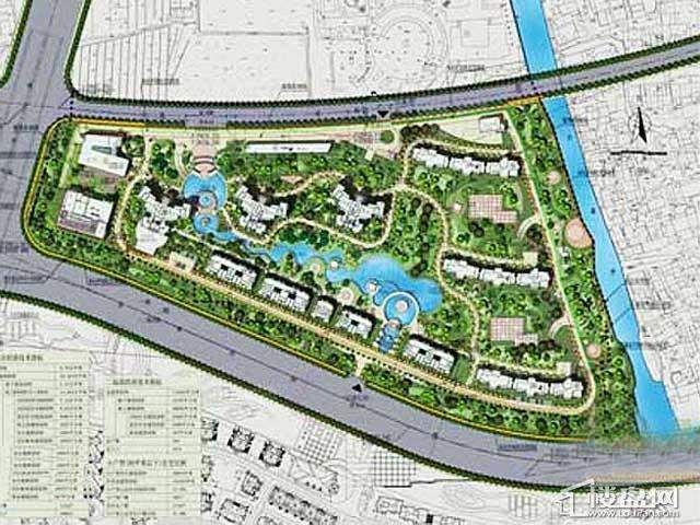 山水湖滨花园二期配套图