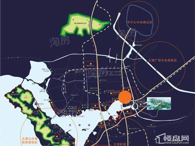 山水湖滨花园二期配套图