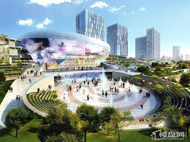 绿地中央广场配套图