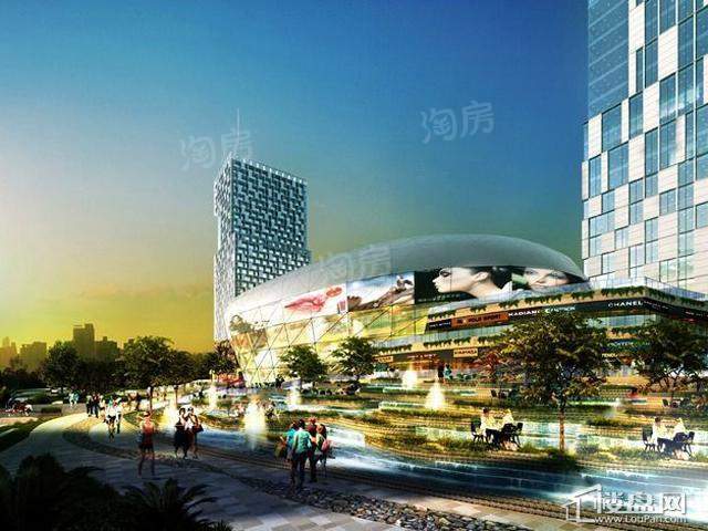 绿地中央广场配套图