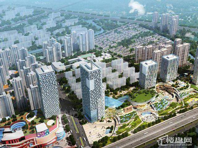 绿地中央广场配套图