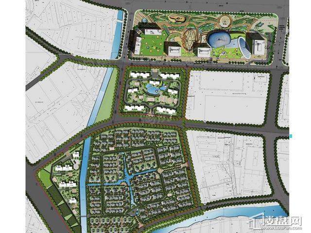 绿地中央广场配套图