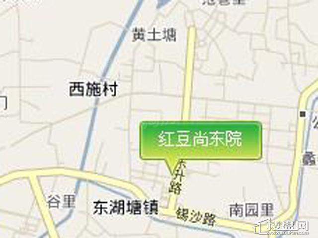 红豆尚东院配套图
