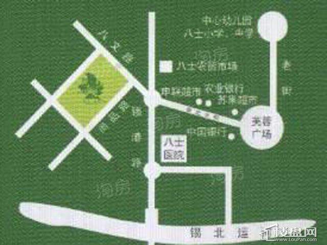 华夏青城配套图