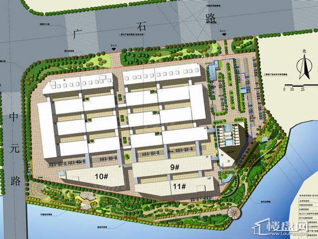 汇坚国际五金机电城配套图