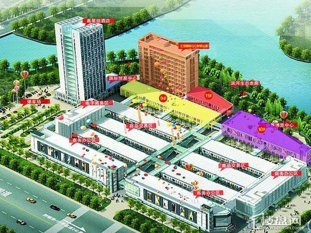 汇坚国际五金机电城配套图