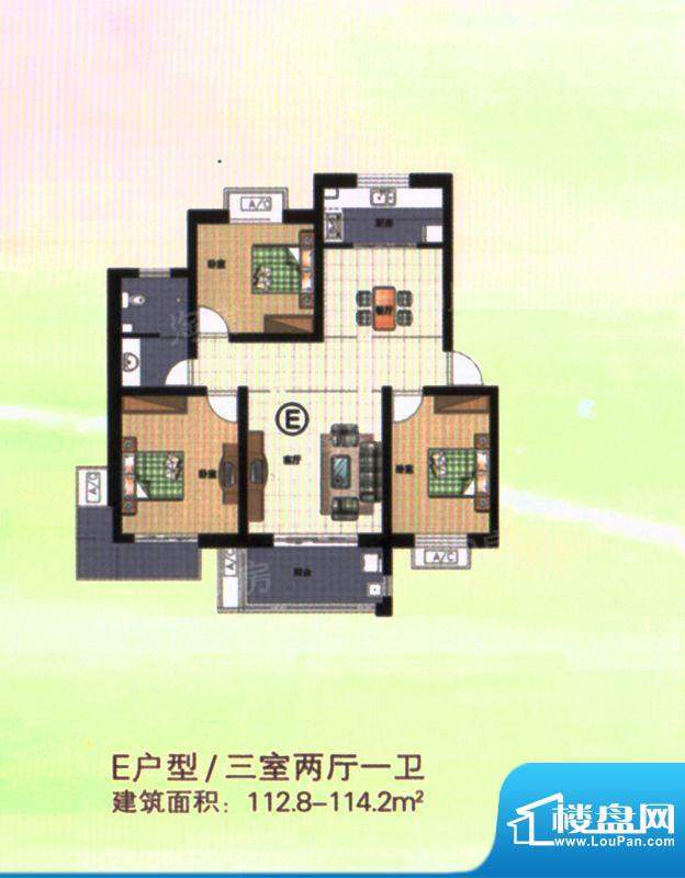 宝丽·盛世华庭e 面积:0.00m平米